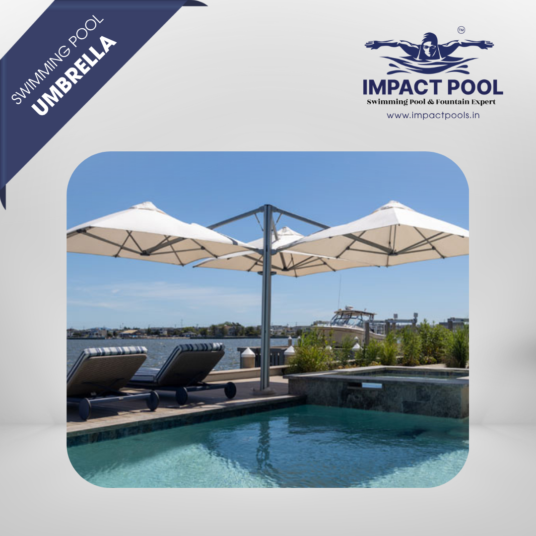 Swimming pool umbrella