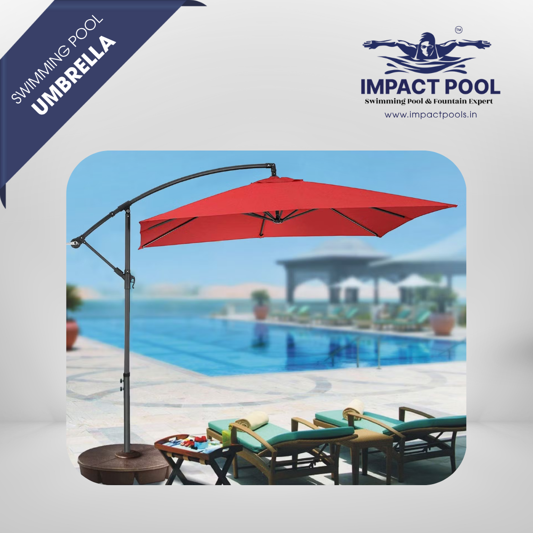 Swimming pool umbrella