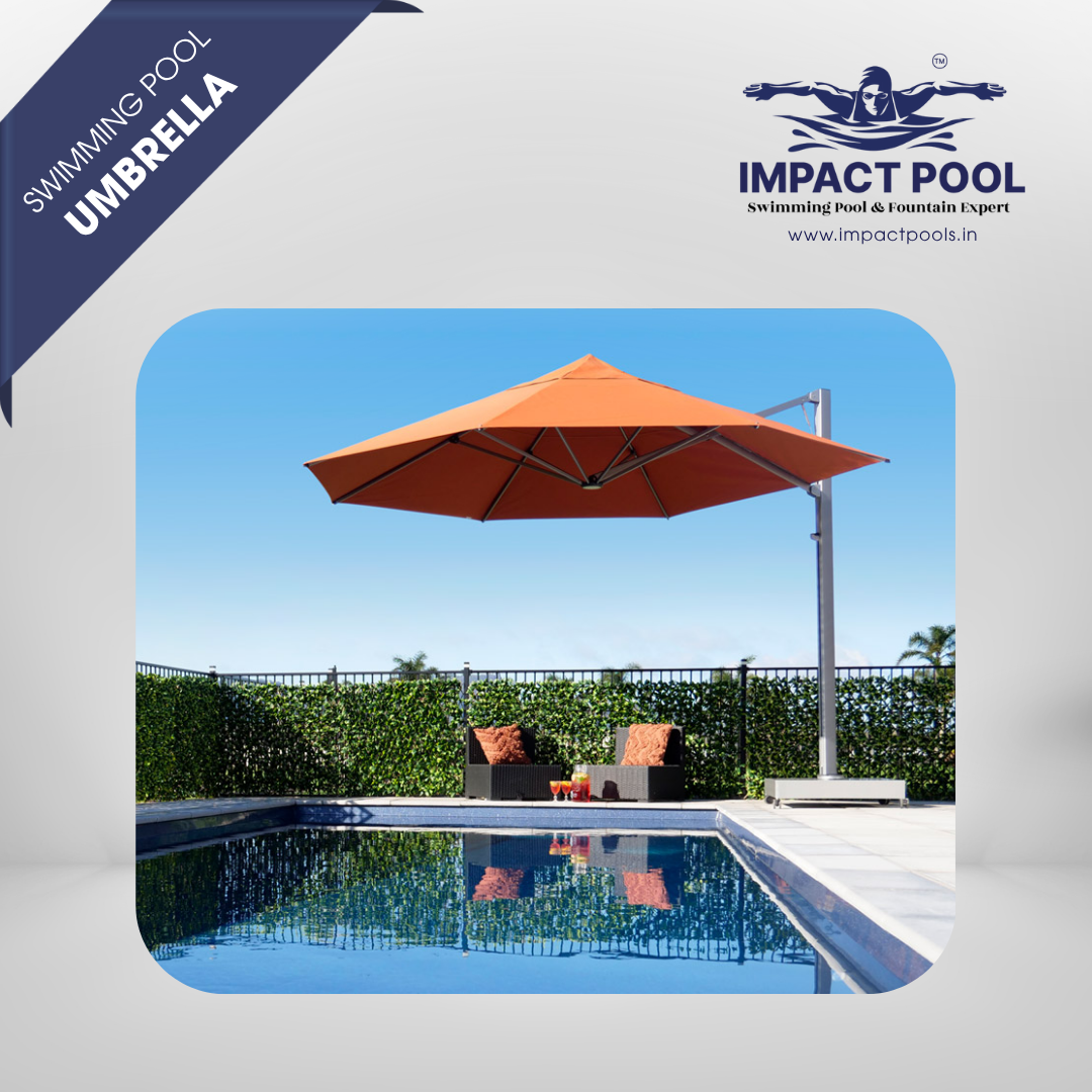 Swimming pool umbrella
