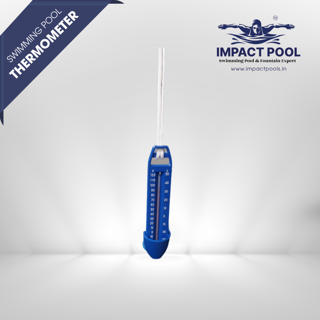 Swimming pool thermometer