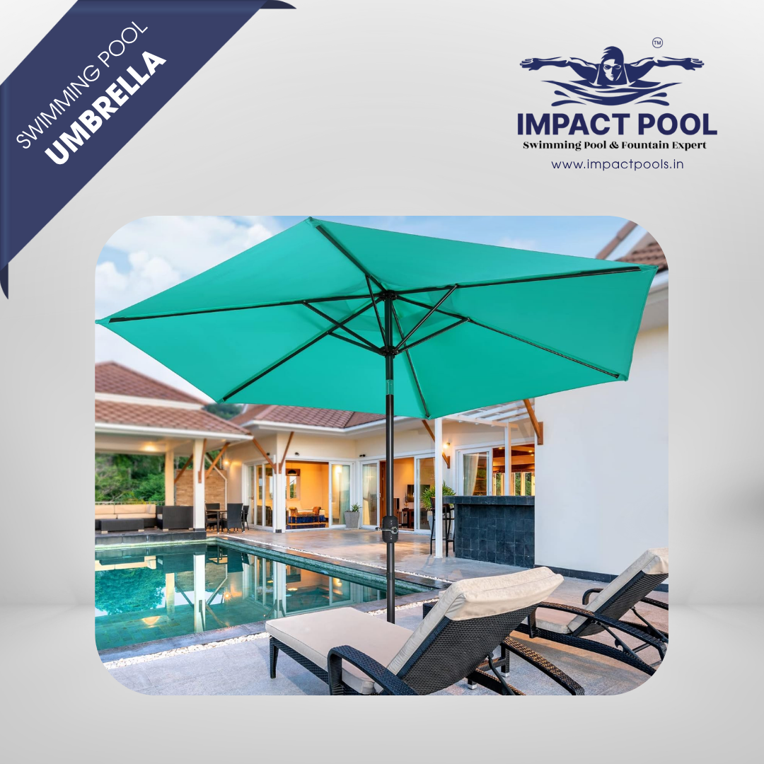 Swimming pool umbrella